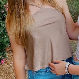 Forever 21 Satin Napkin Top